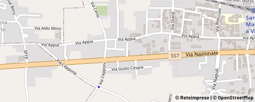 Mappa Santa Maria a Vico