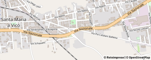 Mappa Santa Maria a Vico