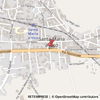 Mappa Via Nazionale Appia, 273, 81028 Santa Maria a Vico, Caserta (Campania)
