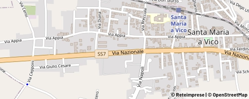 Mappa Santa Maria a Vico