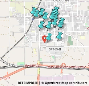 Mappa Via Bergamo, 81025 Marcianise CE, Italia (0.993)