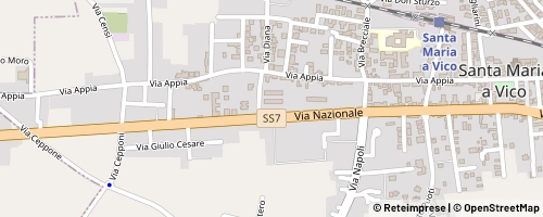 Mappa Santa Maria a Vico