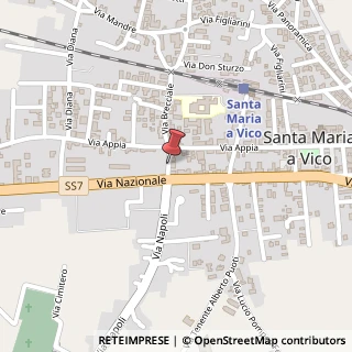 Mappa Via Napoli, 16, 81028 Santa Maria a Vico, Caserta (Campania)