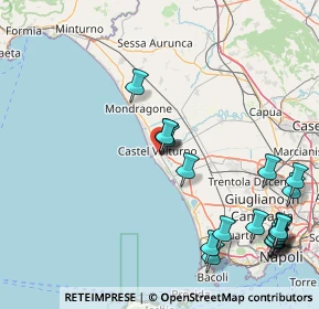 Mappa Via Lungo Argine, 81030 Castel Volturno CE, Italia (22.835)