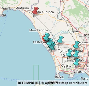 Mappa Via Lungo Argine, 81030 Castel Volturno CE, Italia (13.90909)