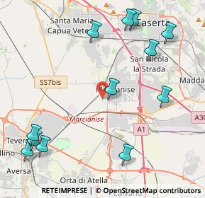 Mappa Via Varese, 81025 Marcianise CE, Italia (5.69583)