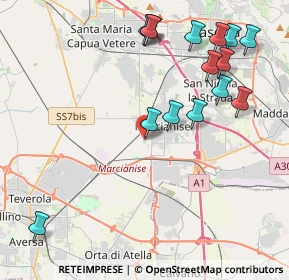 Mappa Via Alessandria, 81025 Marcianise CE, Italia (5.04533)