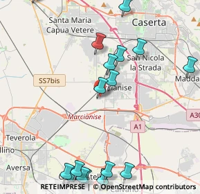 Mappa Via Alessandria, 81025 Marcianise CE, Italia (6.285)