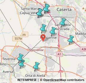 Mappa Via Alessandria, 81025 Marcianise CE, Italia (4.76364)