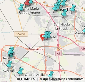 Mappa Via Alessandria, 81025 Marcianise CE, Italia (6.7305)