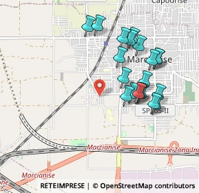 Mappa Via Alessandria, 81025 Marcianise CE, Italia (0.991)