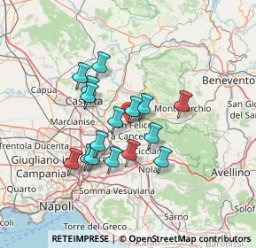 Mappa Via Ferdinando I D'Aragona, 81028 Santa Maria a Vico CE, Italia (11.99063)