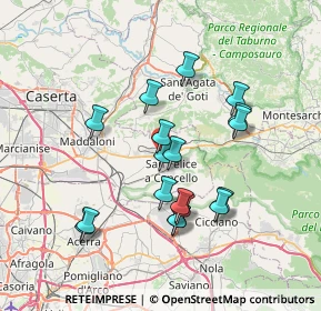 Mappa Via Ferdinando I D'Aragona, 81028 Santa Maria a Vico CE, Italia (7.09389)