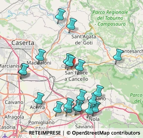 Mappa Via Ferdinando I D'Aragona, 81028 Santa Maria a Vico CE, Italia (9.318)