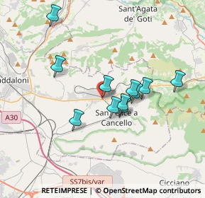 Mappa Via Ferdinando I D'Aragona, 81028 Santa Maria a Vico CE, Italia (3.14545)