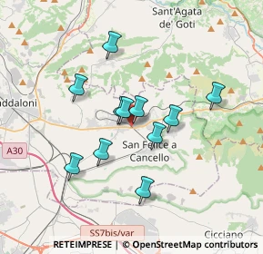 Mappa Via Ferdinando I D'Aragona, 81028 Santa Maria a Vico CE, Italia (3.03273)