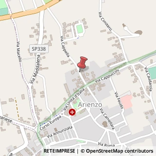 Mappa Via Cappella, 14, 81021 Arienzo, Caserta (Campania)