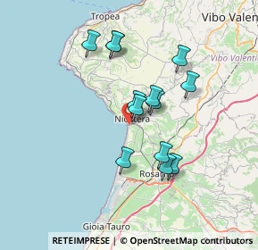 Mappa Via Vittorio Emanuele, 89844 Nicotera VV, Italia (6.60615)