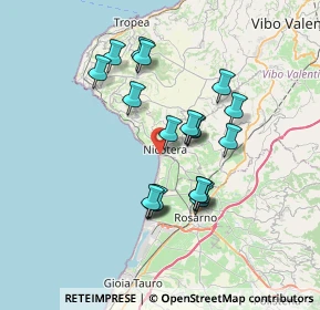 Mappa Via Cantiere, 89844 Nicotera VV, Italia (6.75)