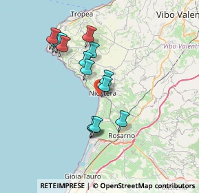 Mappa Via Cantiere, 89844 Nicotera VV, Italia (6.94857)