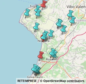 Mappa Via Stazione, 89844 Nicotera VV, Italia (9.115)