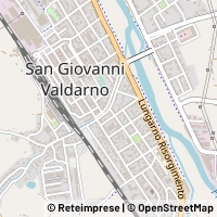 地図 San Giovanni Valdarno