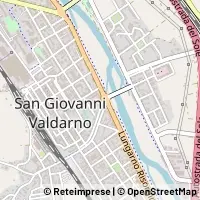 Mapa San Giovanni Valdarno