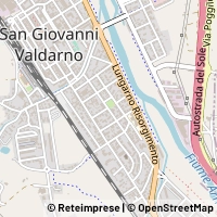 Map San Giovanni Valdarno