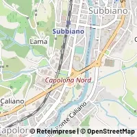 Karte Capolona