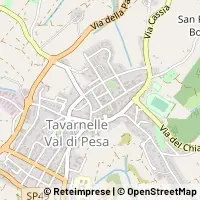 Map Tavarnelle Val di Pesa