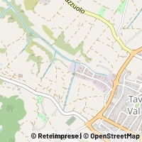 Mapa Tavarnelle Val di Pesa