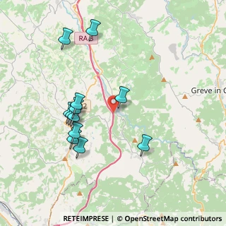 Mappa Raccordo Autostradale Firenze - Siena, 50028 Tavarnelle Val di Pesa FI, Italia (3.915)