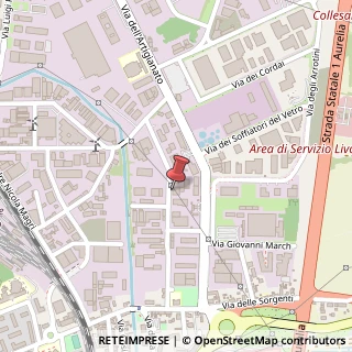 Mappa Via Gian Battista Guarini, 46, 57121 Livorno, Livorno (Toscana)
