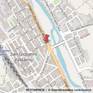 Mappa Via Roma, 41, 52027 San Giovanni Valdarno, Arezzo (Toscana)