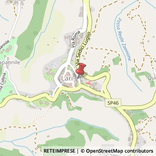 Mappa Via IV Novembre, 6 -10, 56035 Casciana Terme Lari, Pisa (Toscana)