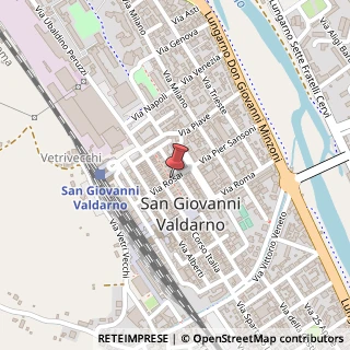 Mappa Via rosai 3, 52027 San Giovanni Valdarno, Arezzo (Toscana)