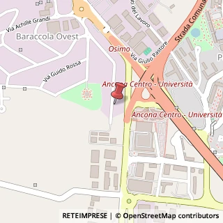 Mappa Via Bruno Buozzi, 85, 60131 Ancona, Ancona (Marche)