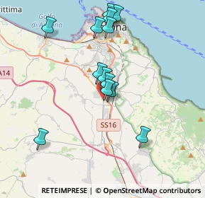 Mappa Via Bruno Buozzi, 60020 Ancona AN, Italia (3.61231)