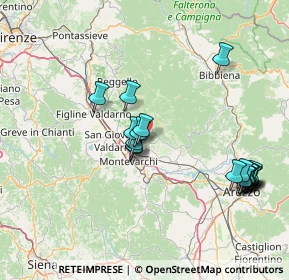 Mappa Via A. Morini, 52028 Terranuova Bracciolini AR, Italia (16.869)