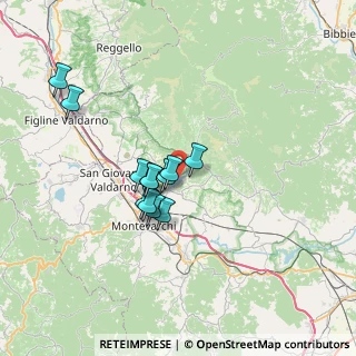 Mappa Via A. Morini, 52028 Terranuova Bracciolini AR, Italia (5.63)