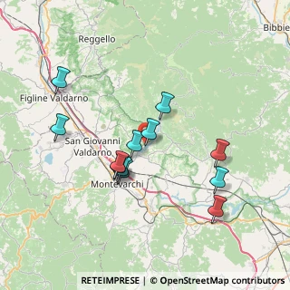 Mappa Via A. Morini, 52028 Terranuova Bracciolini AR, Italia (7.0925)
