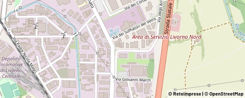 Mappa Livorno