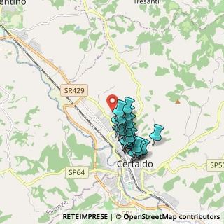 Mappa Localita Cantone, 50052 Certaldo FI, Italia (1.403)