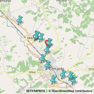 Mappa Localita Cantone, 50052 Certaldo FI, Italia (2.14154)