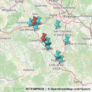 Mappa Localita Cantone, 50052 Certaldo FI, Italia (11.56733)