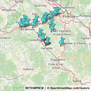 Mappa Localita Cantone, 50052 Certaldo FI, Italia (15.977)