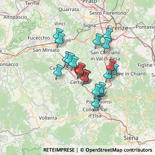 Mappa Localita Cantone, 50052 Certaldo FI, Italia (11.24)