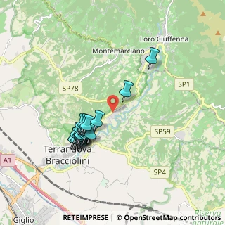 Mappa Via Learco Guerra, 52028 Terranuova Bracciolini AR, Italia (1.7865)