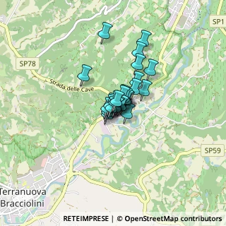 Mappa Piazza Gino Bartali, 52028 Terranuova Bracciolini AR, Italia (0.375)