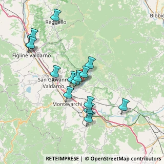 Mappa Piazza Gino Bartali, 52028 Terranuova Bracciolini AR, Italia (7.37267)